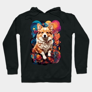 Abstract Dog Art Hoodie